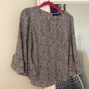 Like New Black Dot Blouse